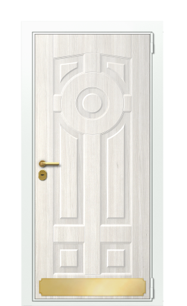 Дверь TermoWood Ral 9003 Белая эмаль 262