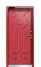 Дверь Termo Ral 3031 Securemme 551 вид внутри