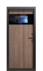 Дверь Termo Patina, Terma Орех американский вид внутри
