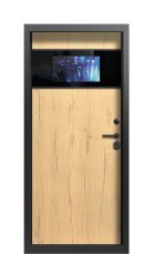 Дверь Termo Ral 1019, Terma Дуб лофт вид внутри