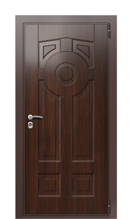 Дверь TermoWood Ral 8017 Палисандр 1081