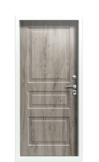 Дверь Termo Ral 9003 Арктическая береза 877 вид внутри