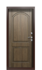 Дверь Termo Woodline палисандр F003 вид внутри