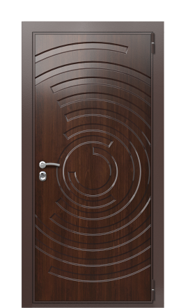 Дверь TermoWood Ral 8017 Орех американский 1023