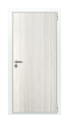 Дверь TermoWood Ral 9003 Слоновая кость 1085 вид снаружи