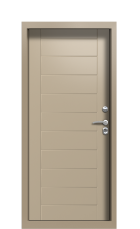 Дверь Termo Ral 7006 RAL 1019 1012 вид внутри