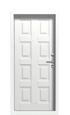 Дверь Termo Ral 6005 Морская волна 42 вид внутри