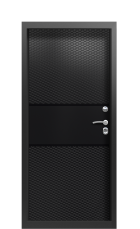 Дверь Termo Vesuvio Ral 9005 723 вид внутри