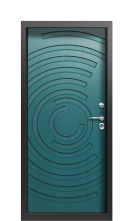 Дверь TermoWood Vesuvio Морская волна 1518