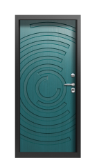 Дверь Termo Vesuvio Морская волна 1518 вид внутри