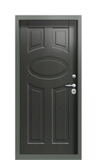 Дверь Termo Ral 8017 Коньячный дуб 63 вид внутри