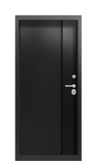 Дверь Termo Vesivio Ral 9005 734 вид внутри