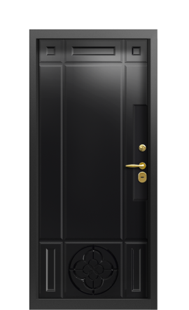 Дверь TermoWood Vesuvio Ral 9005 1514