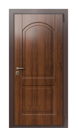 Дверь TermoWood Ral 8017 Коньячный дуб 1331