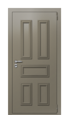 Дверь Termo Ral 7006 Кале 482 вид снаружи