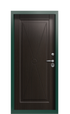 Дверь Termo Ral 6005 Венге бонобо 1496 вид внутри