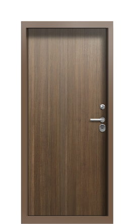 Дверь TermoWood Ral 8025 Тик 1068