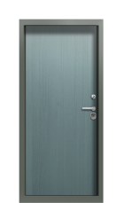 Дверь Termo Ral 7009 Серый Туман 1030 вид внутри