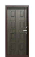 Дверь Termo Tobacco Венге 1055 вид внутри