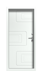 Дверь Termo Ral 9003 Collori Ral 9003 2642 вид внутри