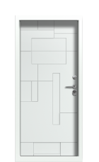 Дверь Termo Ral 9003 Collori Ral 9003 2719 вид внутри