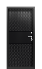 Дверь Termo Vesivio Ral 9005 739 вид внутри