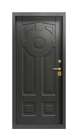 Дверь TermoWood Ral 7043 Графитовое дерево 1497