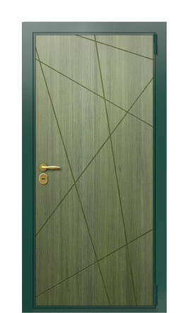 Дверь TermoWood Ral 6005 Темно-зеленое 1489