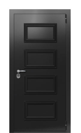 Дверь Termo Ral 9005 Securemme 1049