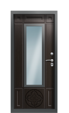 Дверь Termo Ral 7009 Венге Бонобо 958 вид внутри