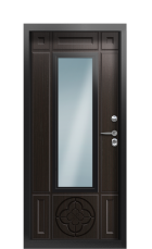 Дверь Termo Silver Венге бонобо 1201 вид внутри