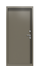 Дверь Termo Ral 7006 Кале 484 вид внутри