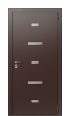 Дверь Termo Tobacco Kale 2584 вид снаружи