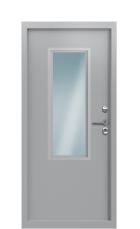 Дверь Termo Ral 7004 Kale 2561 вид внутри