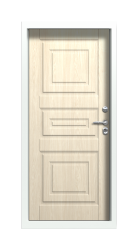 Дверь Termo Ral 3005 Ванильный дуб 190 вид внутри