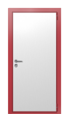 Дверь TermoWood Ral 3031 Ледяной дождь 1295 вид снаружи