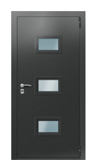 Дверь Termo Silver Kale 1401 вид снаружи