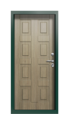 Дверь Termo Ral 7009 Светло Серый 33 вид внутри