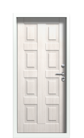 Дверь TermoPlus Ral 5005 Граб Белый 14