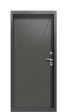 Дверь Termo Ral 7043 Grey Matt 688 вид внутри