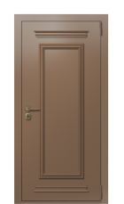 Дверь TermoPlus Ral 8025 Грецкий орех 1199 вид снаружи