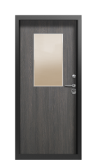 Дверь Termo Vesuvio Terma Premium Морадо Черный 2697 вид внутри