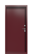 Дверь Termo Ral 3005 Kale 2516 вид внутри