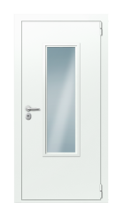 Дверь TermoPlus Ral 9003 Securemme 969 вид снаружи