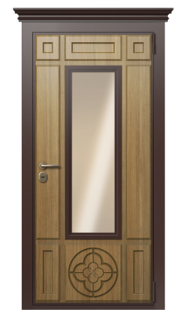 Дверь TermoWood Tobacco Дуб светлый 1109