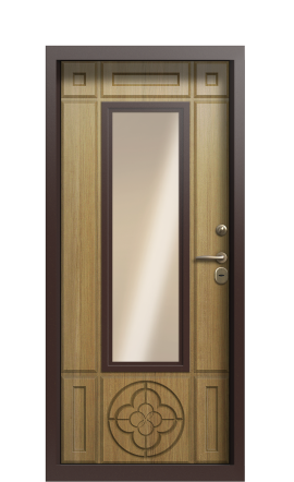 Дверь TermoWood Tobacco Дуб светлый 1109