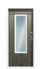 Дверь Termo Ral 7043 Ral 8019 179 вид внутри