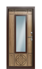 Дверь Termo Del Mare Грецкий Орех 927 вид внутри