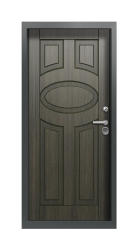 Дверь Termo Rak 3005 Тёмно-красный 236 вид внутри