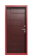 Дверь Termo Ral 7043 Серый Кварц 257 вид внутри